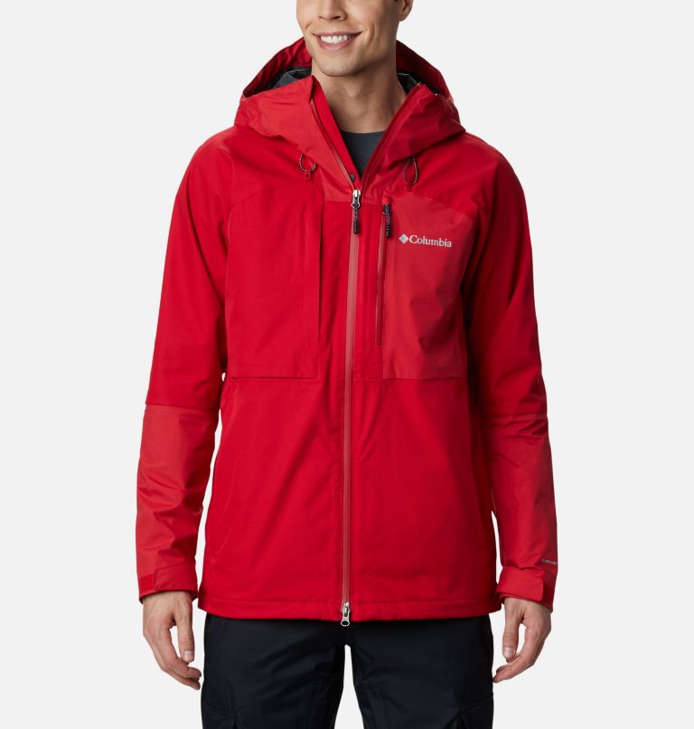 Columbia Banked Run Men Ski Jackets | EPKOLX-493