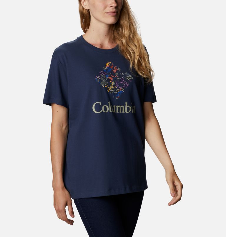 Columbia Bluebird Day Women T-Shirts | NDEAXO-075