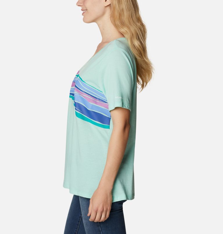 Columbia Bluebird Day Women T-Shirts | NTKAPU-847