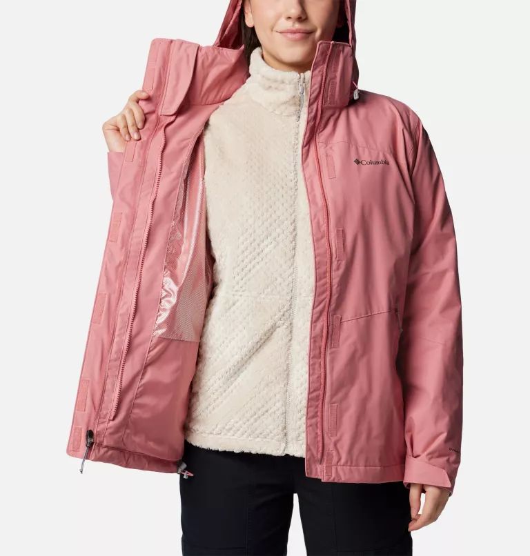 Columbia Bugaboo™ III Fleece Interchange Women Jackets Pink | HDFJVM-580