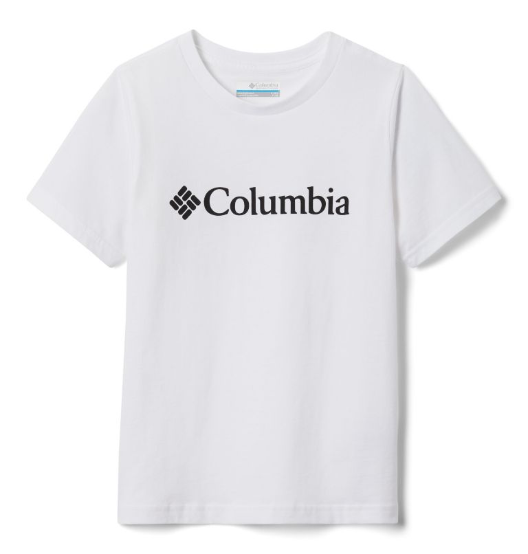 Columbia CSC Basic Logo Kids' Shirts | WENIQC-126