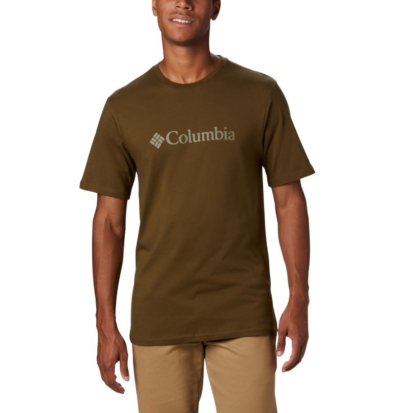 Columbia CSC Basic Logo Men T-Shirts | FIJULB-206