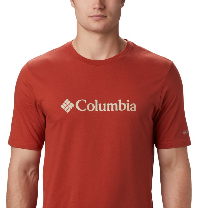 Columbia CSC Basic Logo Men T-Shirts | PXIVRW-032