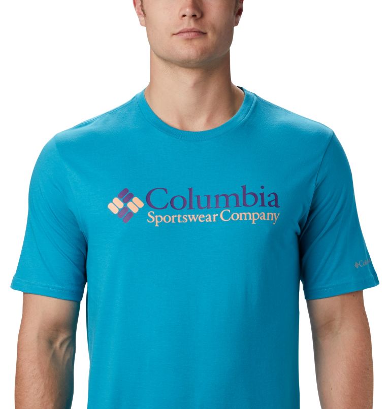 Columbia CSC Basic Logo Men T-Shirts | WLQZOX-568