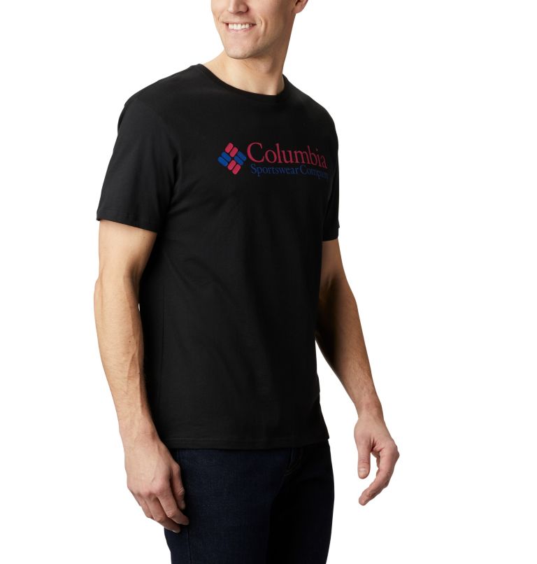 Columbia CSC Basic Logo Men T-Shirts | XZFPSN-147