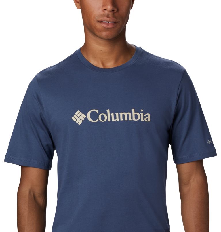 Columbia CSC Basic Logo Men T-Shirts | ZLWKQI-725