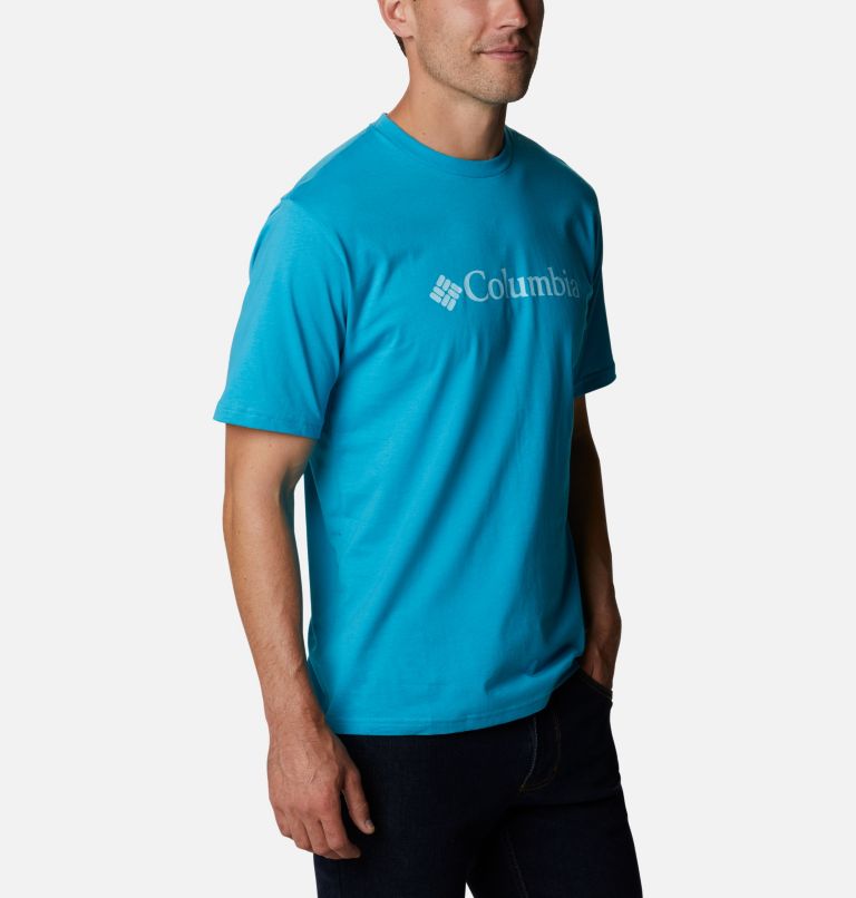 Columbia CSC Basic Logo Men T-Shirts | ZUTXAS-732