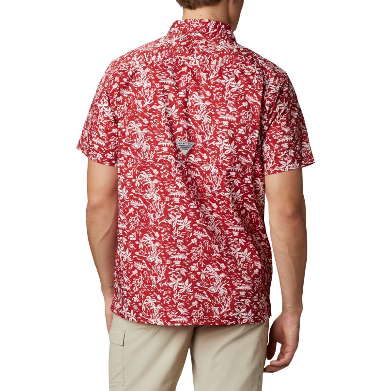 Columbia Collegiate PFG Super Men Shirts | KUOYAP-981