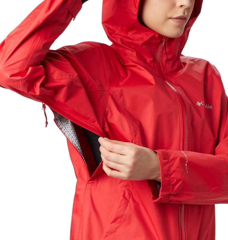 Columbia EvaPOURation Women Rain Jackets | BVPOGF-561