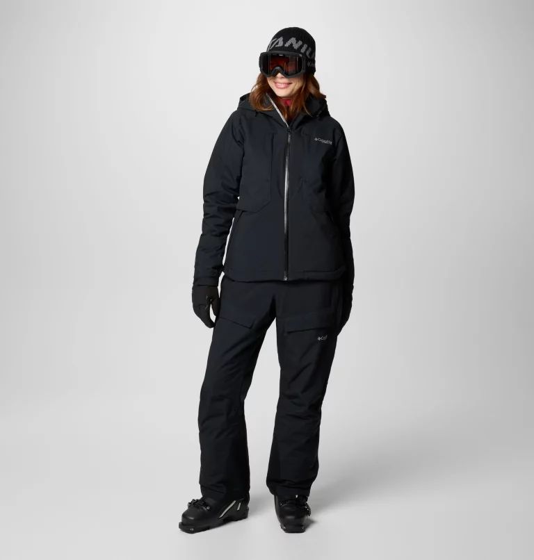 Columbia Highland Summit™ II Insulated Women Hooded Jackets Black | ZQWKME-059