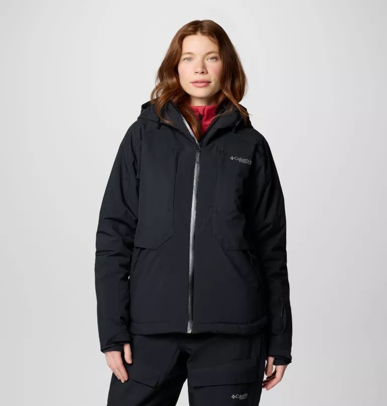 Columbia Highland Summit™ II Insulated Women Hooded Jackets Black | ZQWKME-059