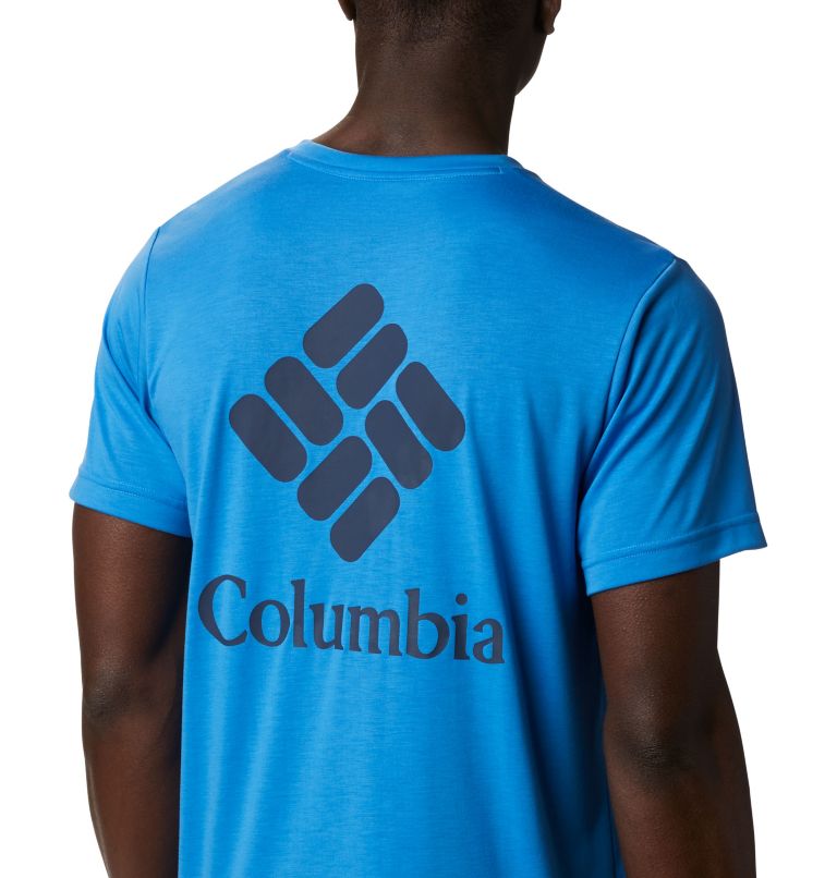 Columbia Maxtrail Logo Men T-Shirts | UMIODJ-194