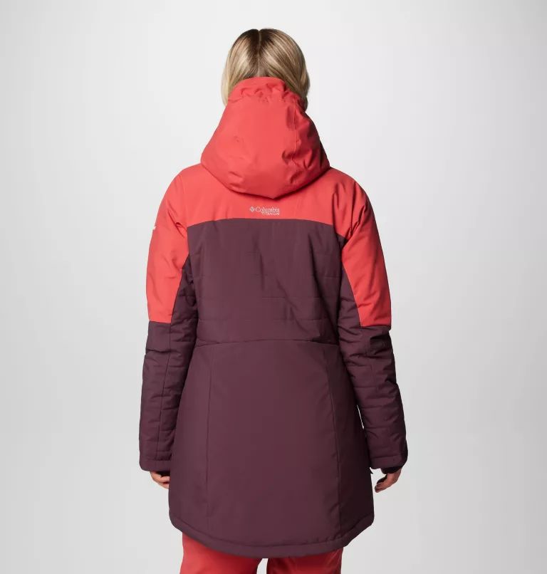 Columbia Mount Bindo™ IV Insulated Women Jackets Burgundy | FHSYOE-015