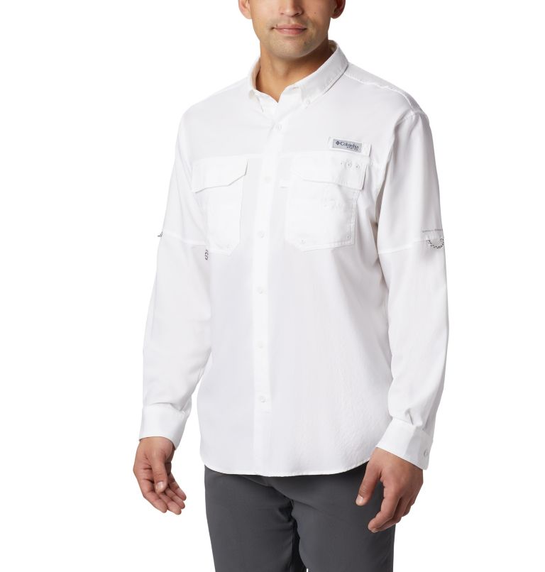 Columbia PFG Blood and Guts Men Shirts | EWZKSH-793