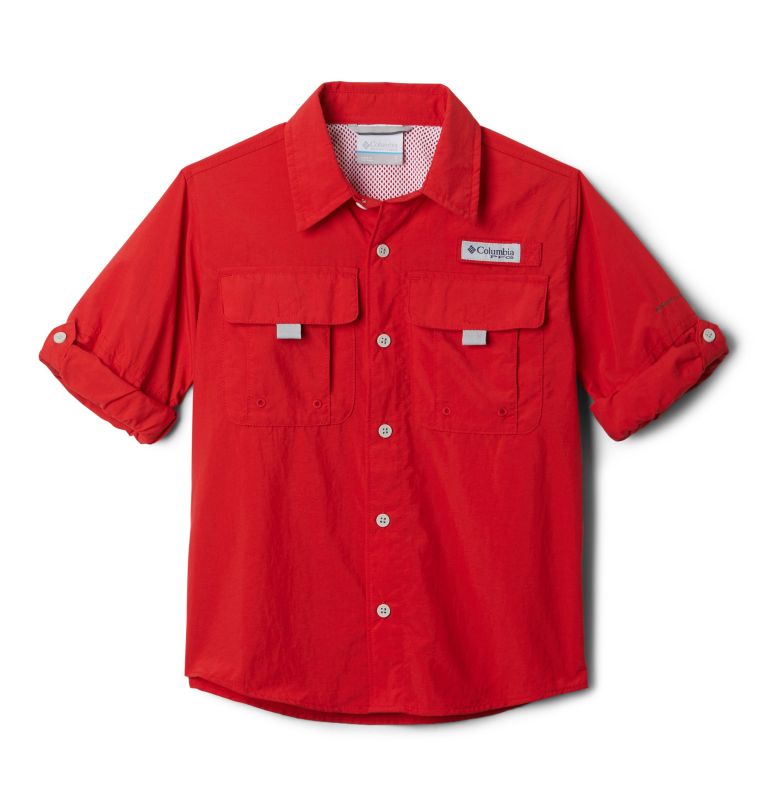 Columbia PFG Bonehead Kids' Shirts | EOHCWF-265