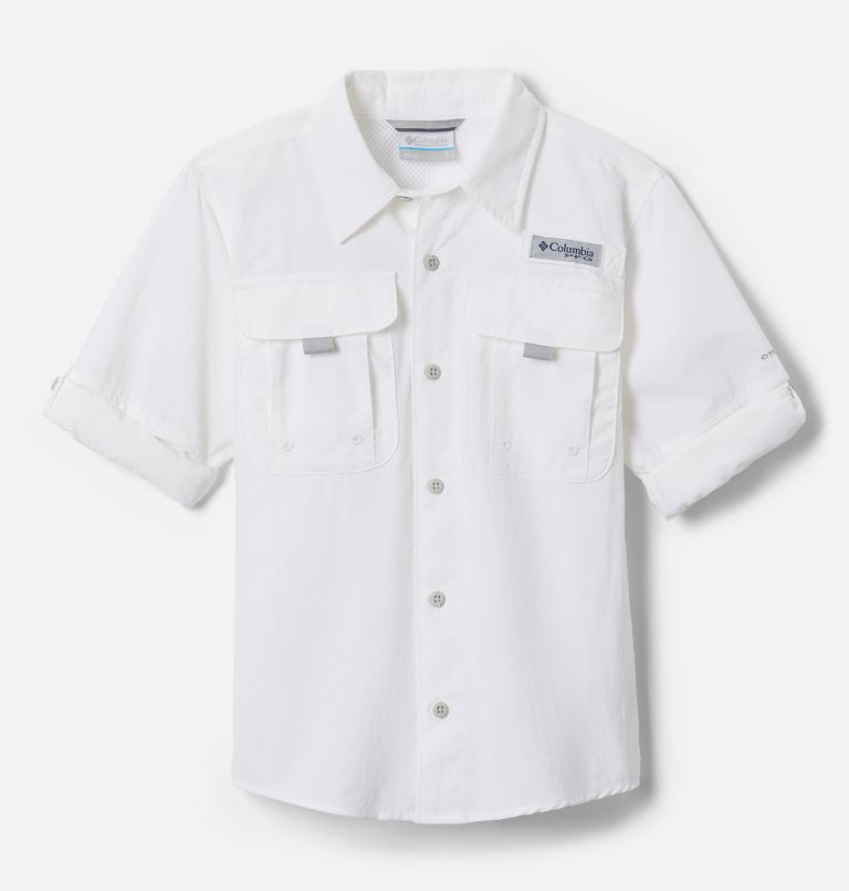 Columbia PFG Bonehead Kids' Shirts | LSONFM-136