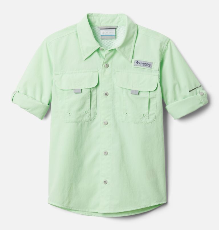 Columbia PFG Bonehead Kids' Shirts | NOFYRM-572