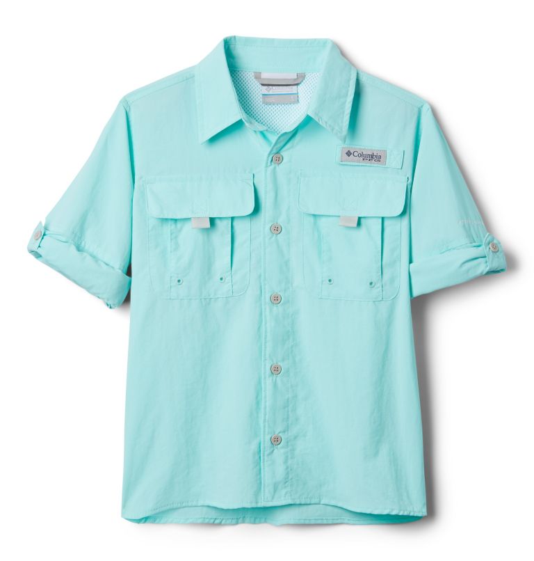 Columbia PFG Bonehead Kids' Shirts | SKFTRN-165