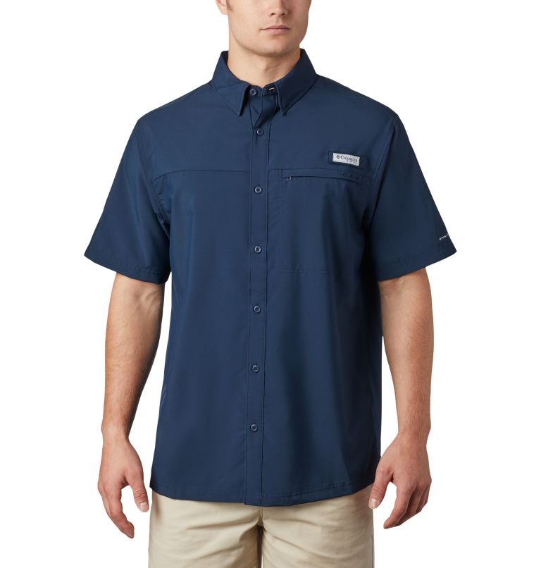 Columbia PFG Grander Marlin Men Shirts | QLPXMY-368