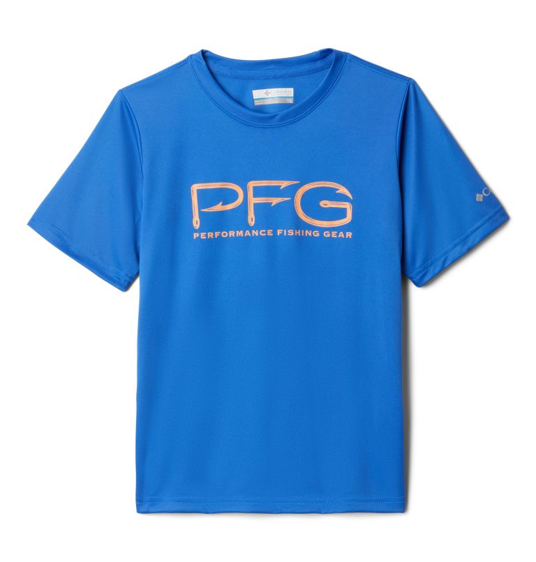 Columbia PFG Kids\' Shirts | NXWJSE-831