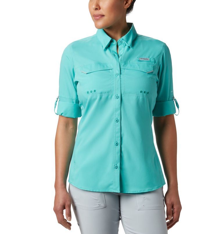 Columbia PFG Lo Drag Women Shirts | DQLRVG-870