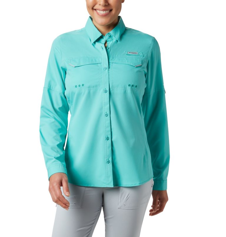 Columbia PFG Lo Drag Women Shirts | DQLRVG-870