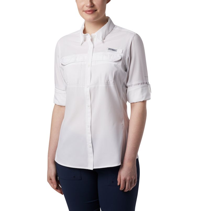 Columbia PFG Lo Drag Women Shirts | FBQIJK-374