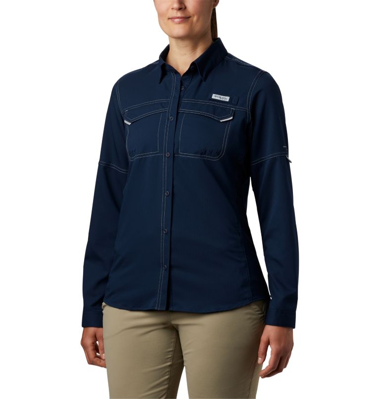 Columbia PFG Lo Drag Women Shirts | UMRCJA-096