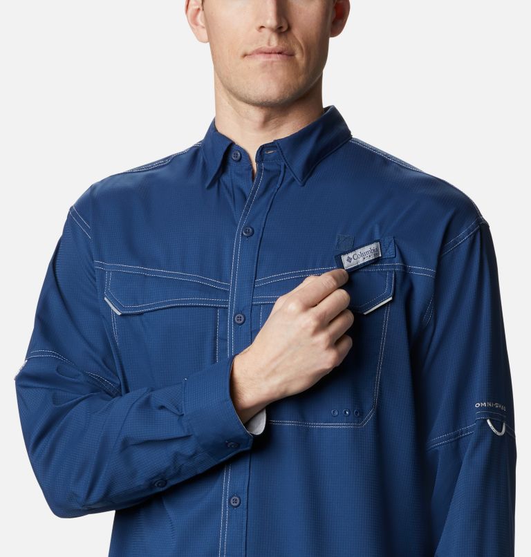 Columbia PFG Low Drag Offshore Men Shirts | SRDAGZ-243