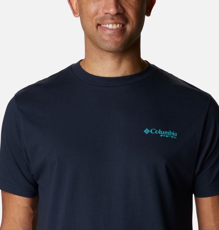 Columbia PFG Men T-Shirts | AWSZKQ-318