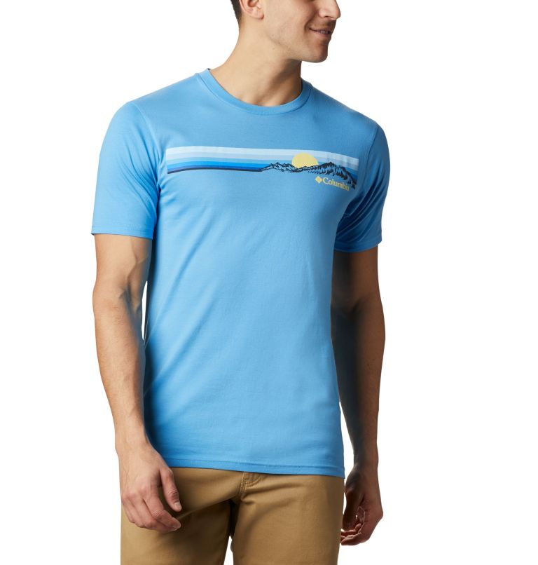 Columbia PFG Men T-Shirts | BHCWYQ-943