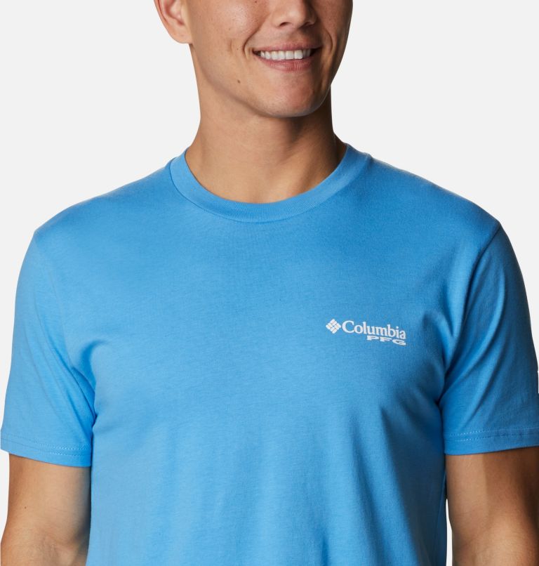 Columbia PFG Men T-Shirts | CFAEDL-520