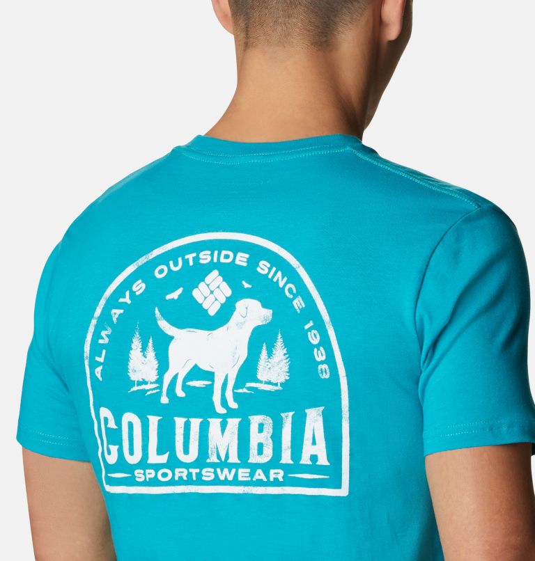 Columbia PFG Men T-Shirts | FNROLT-219