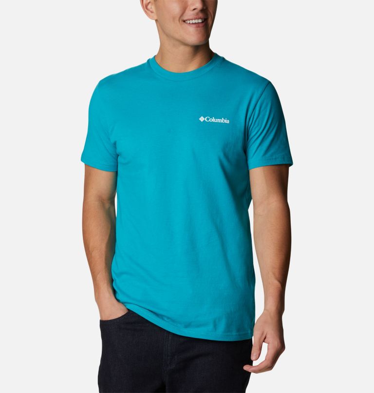 Columbia PFG Men T-Shirts | FNROLT-219