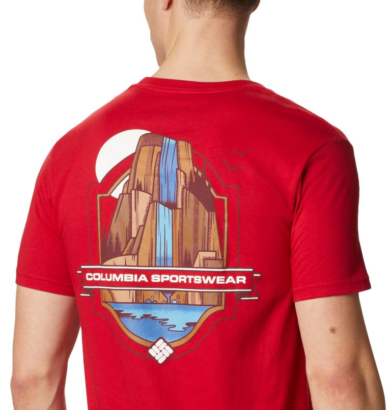 Columbia PFG Men T-Shirts | JYQSZP-528