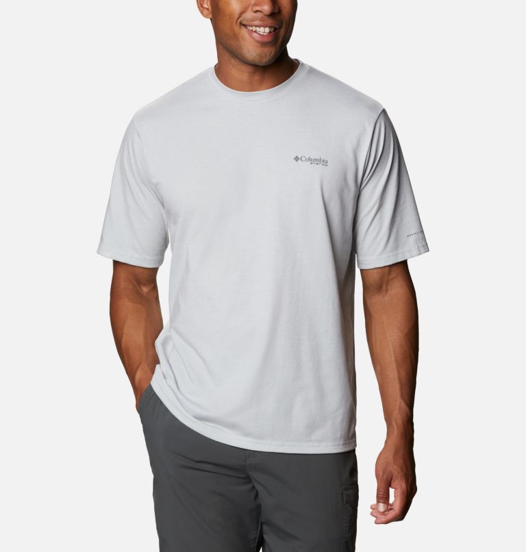 Columbia PFG Men T-Shirts | TZWOUC-720