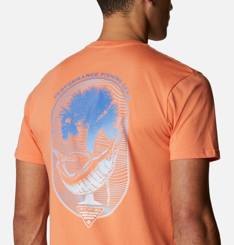 Columbia PFG Men T-Shirts | WDNYTL-048