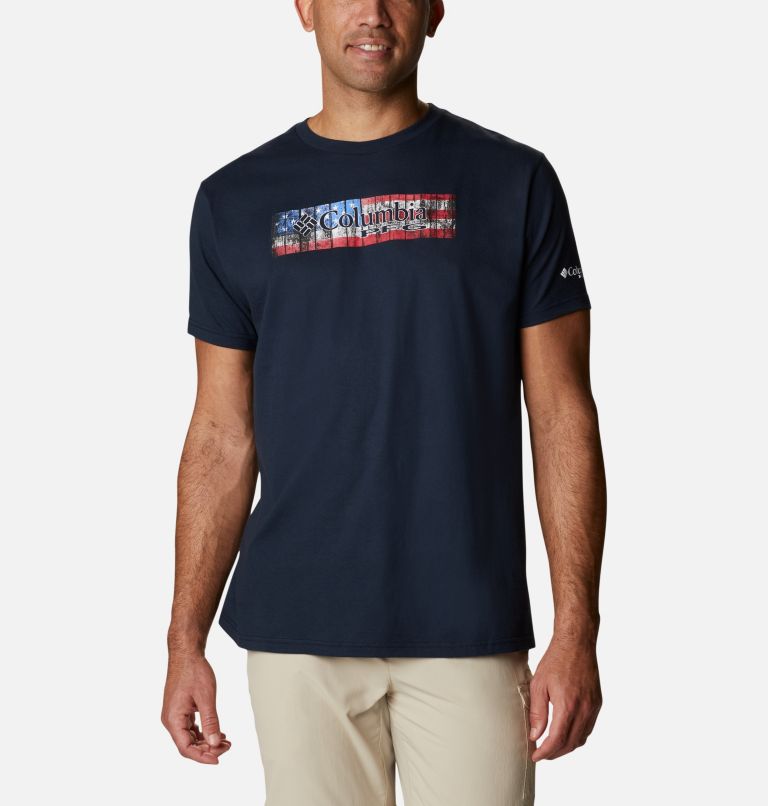 Columbia PFG Men T-Shirts | XAOZBF-621