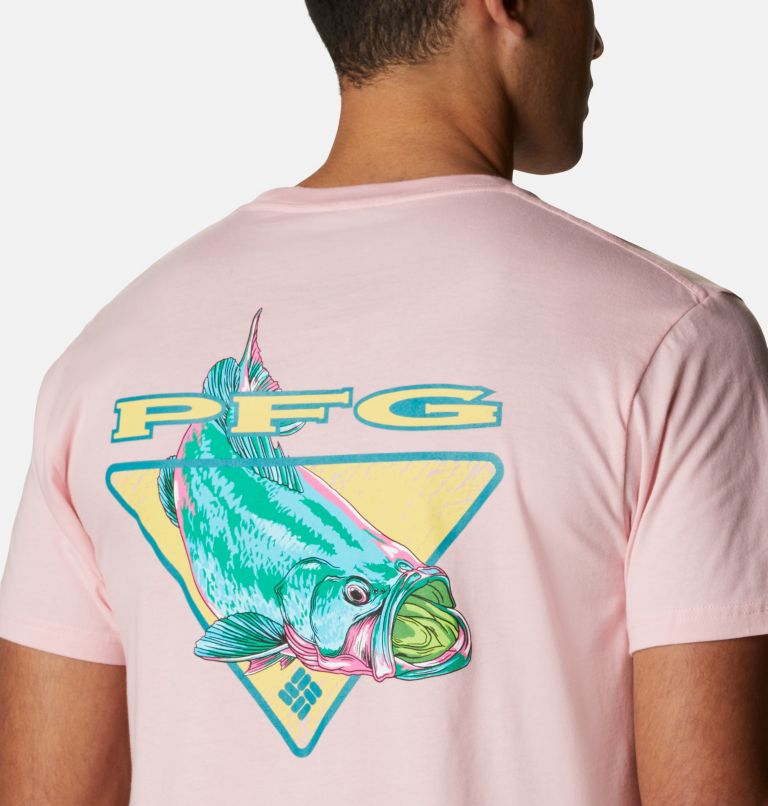 Columbia PFG Men T-Shirts | ZUWJLO-864