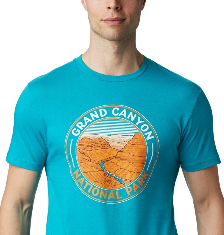 Columbia PFG Men T-Shirts | ZYWHXQ-618