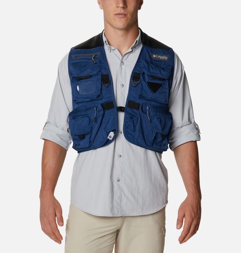 Columbia PFG Men Vest | EHJVRW-601