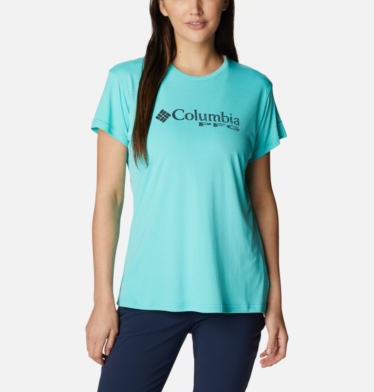 Columbia PFG Respool Women T-Shirts | NZCTVQ-539