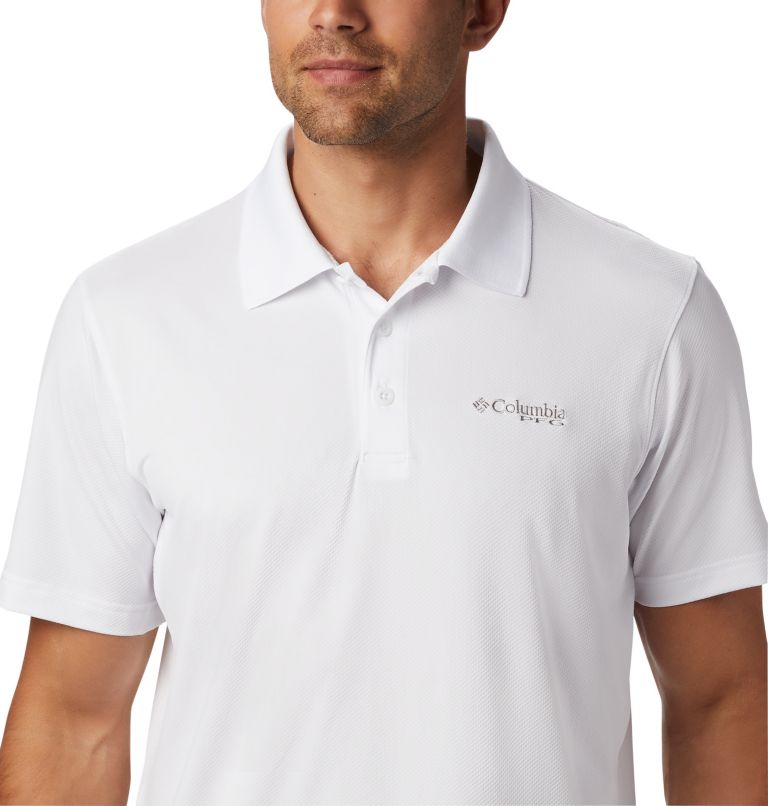 Columbia PFG Skiff Cast Men Polo Shirts | LZRNDY-967