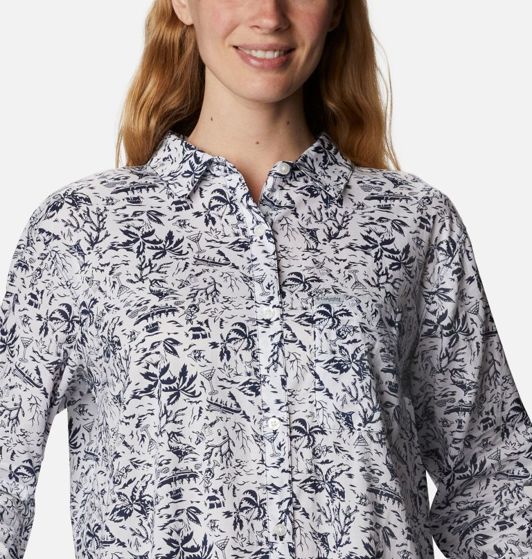 Columbia PFG Sun Drifter II Women Shirts | AONXJF-571