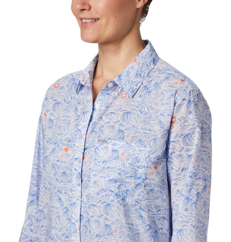 Columbia PFG Sun Drifter II Women Shirts | NRTIWU-238