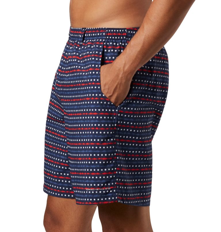 Columbia PFG Super Backcast Men Shorts | ZMIVUW-628