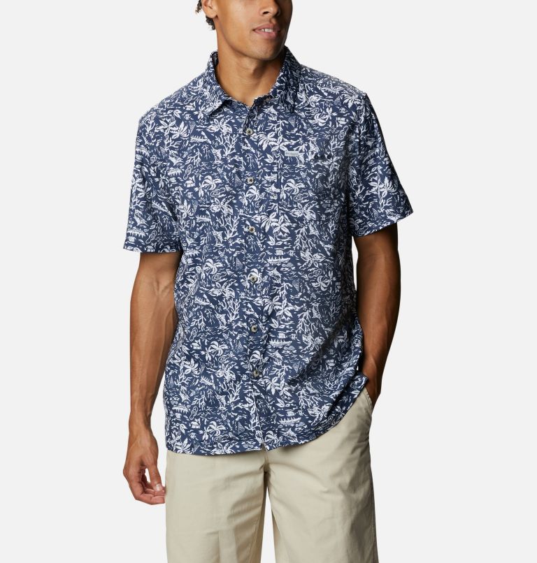 Columbia PFG Super Slack Tide Men Shirts | VEGOIM-512