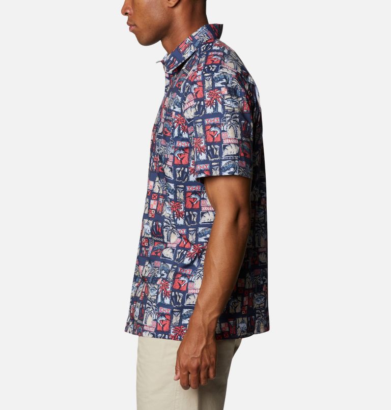 Columbia PFG Super Slack Tide Men Shirts | NHEAYM-541