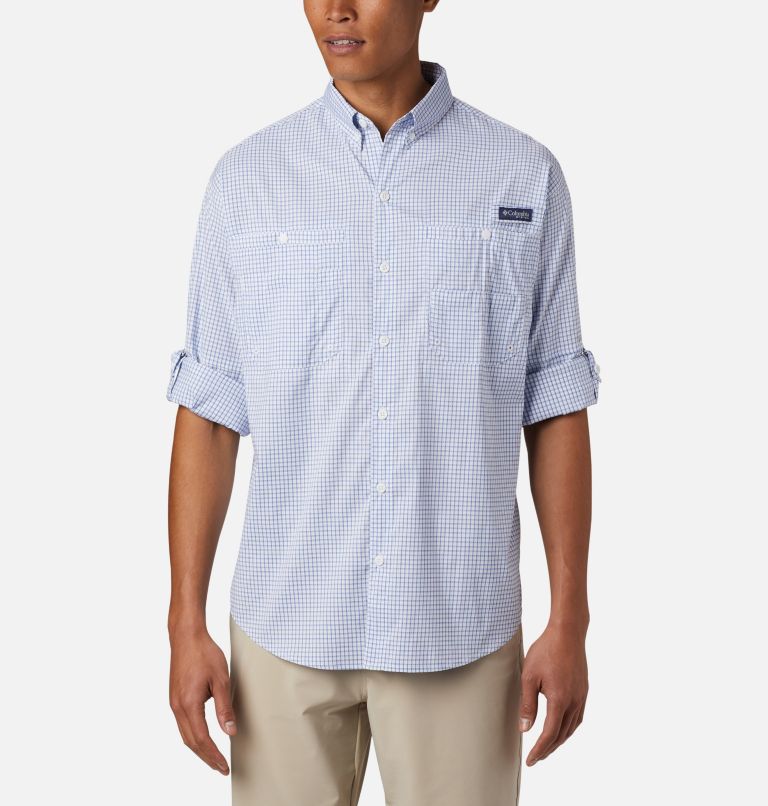 Columbia PFG Super Tamiami Men Fishing Shirts | VHDXPU-175