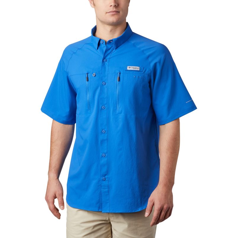 Columbia PFG Terminal Tackle Men Fishing Shirts | OZAHCD-470